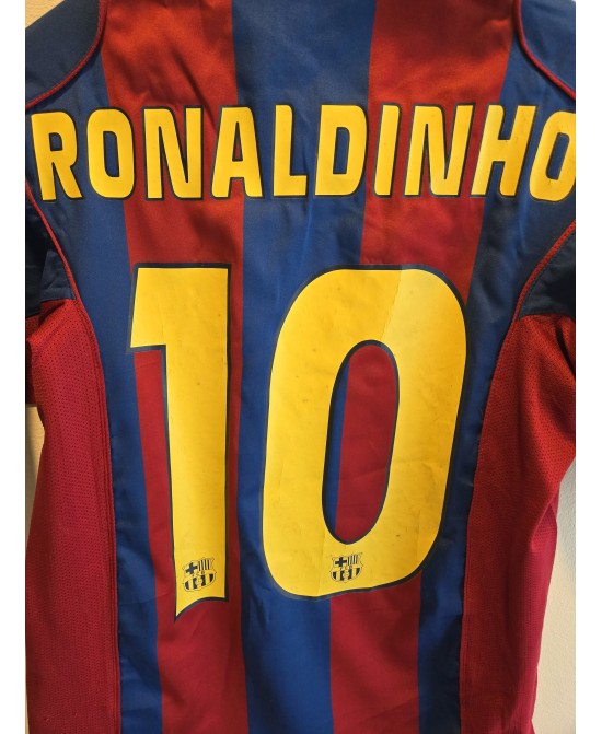 Camiseta Oficial del FC Barcelona Nike de la temporada 2004-05