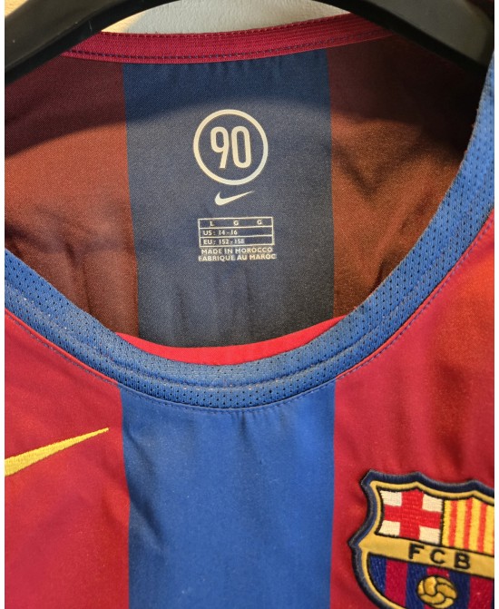Camiseta Oficial del FC Barcelona Nike de la temporada 2004-05