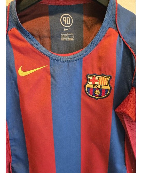 Camiseta Oficial del FC Barcelona Nike de la temporada 2004-05