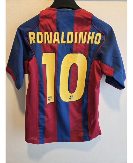 Camiseta Oficial del FC Barcelona Nike de la temporada 2004-05
