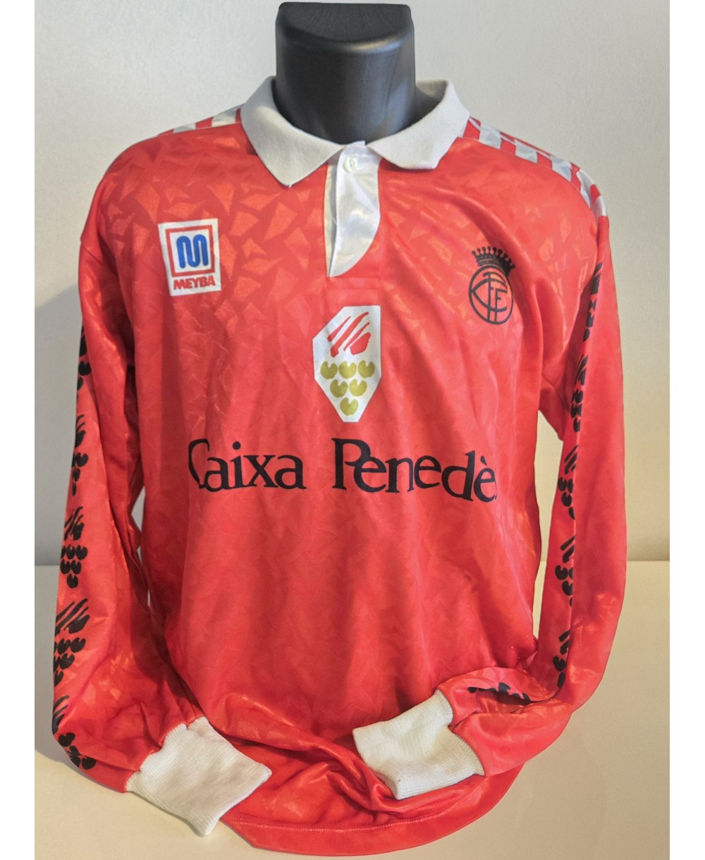 Camiseta Meyba de la Selección Catalana de Fútbol de la temporada 1995-1996