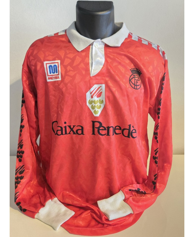 Camiseta Meyba de la Selección Catalana de Fútbol de la temporada 1995-1996