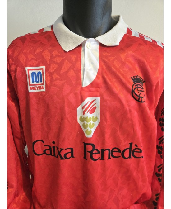 Camiseta Meyba de la Selección Catalana de Fútbol de la temporada 1995-1996