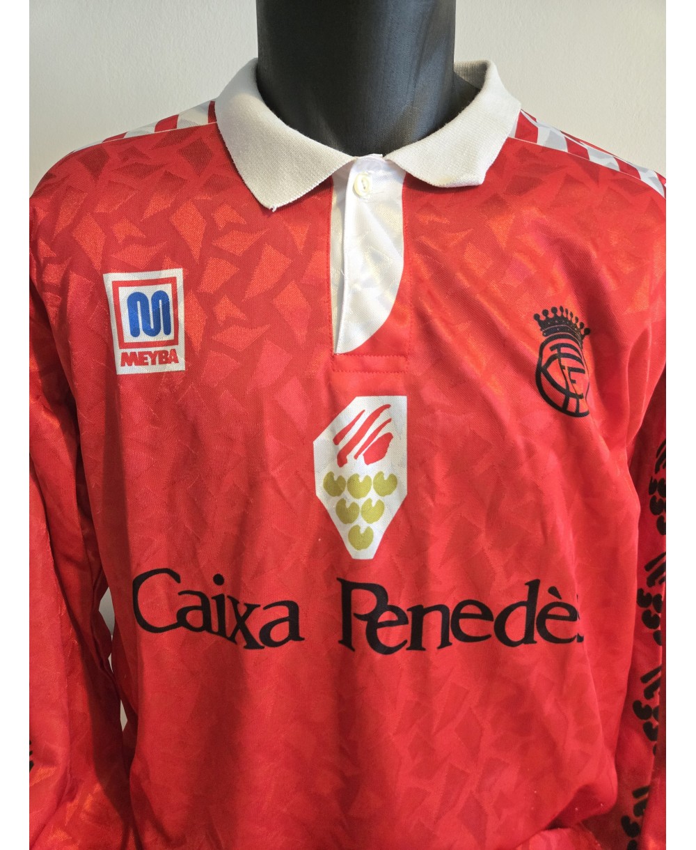 Camiseta Meyba de la Selección Catalana de Fútbol de la temporada 1995-1996