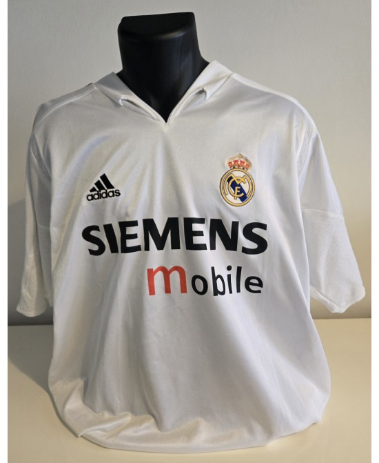 Camiseta Oficial del Real Madrid de la temporada 2004-2005