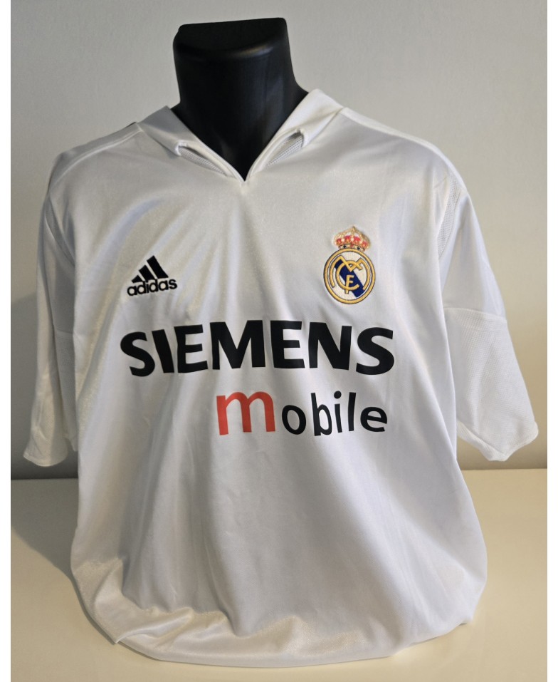 Camiseta Oficial del Real Madrid de la temporada 2004-2005