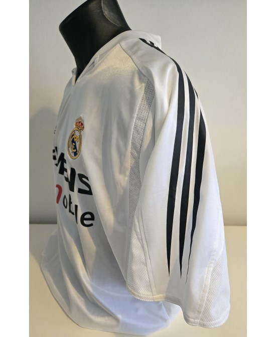 Camiseta Oficial del Real Madrid de la temporada 2004-2005
