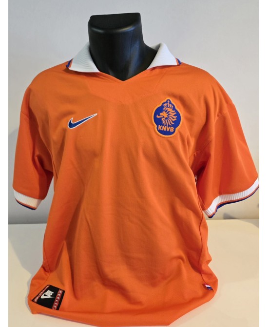 Camiseta Oficial Nike de la Selección de Fútbol de los Países Bajos de la Temporada 1997-1998