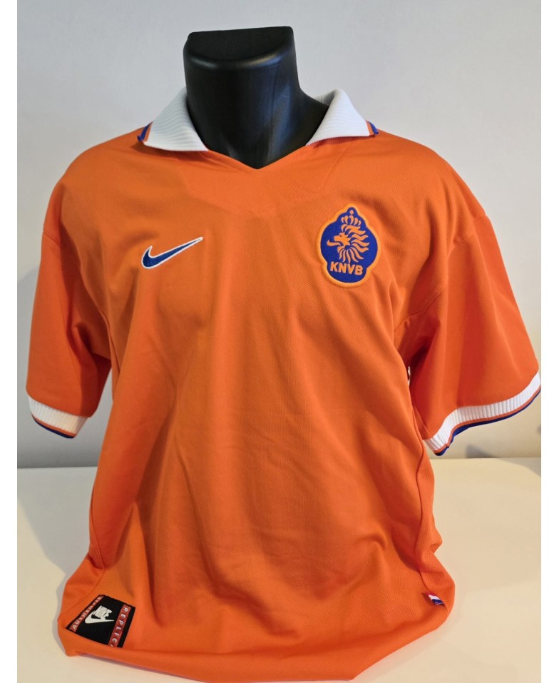 Camiseta Oficial Nike de la Selección de Fútbol de los Países Bajos de la Temporada 1997-1998