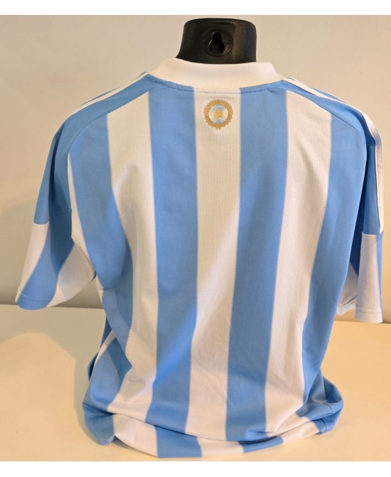Camiseta Oficial de Fútbol Adidas de la Selección Argentina de la Temporada 2010-2011