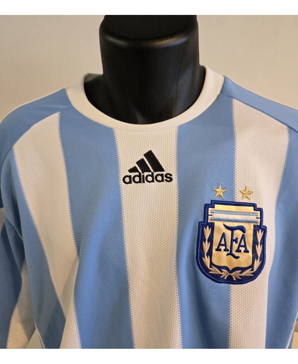 Camiseta Oficial de Fútbol Adidas de la Selección Argentina de la Temporada 2010-2011