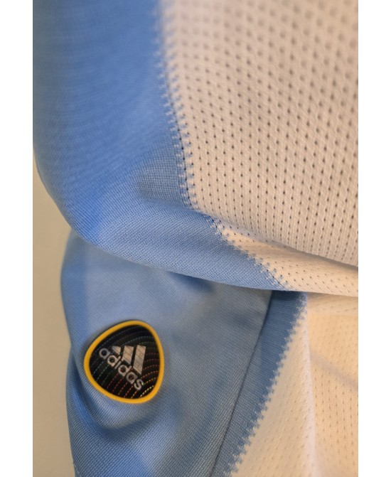 Camiseta Oficial de Fútbol Adidas de la Selección Argentina de la Temporada 2010-2011