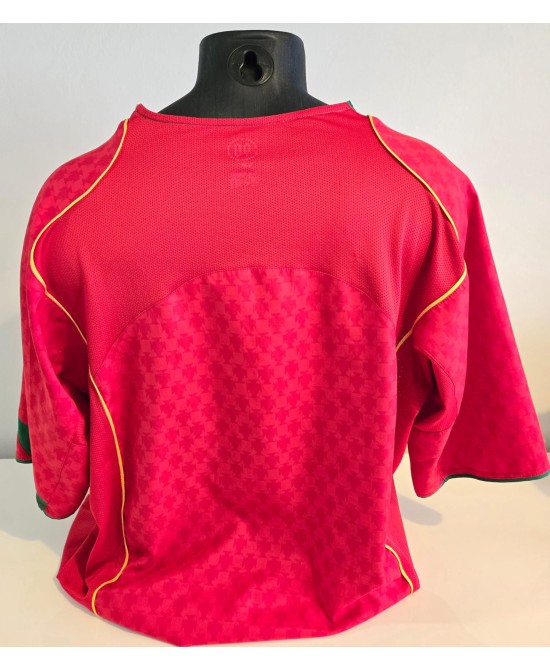 Camiseta Oficial Nike 90 de Fútbol de Portugal de las temporadas 2004-2006