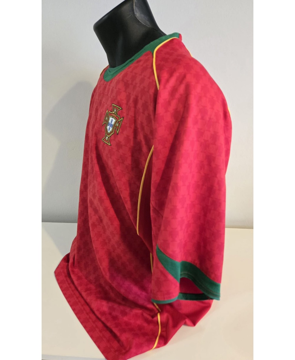 Camiseta Oficial Nike 90 de Fútbol de Portugal de las temporadas 2004-2006