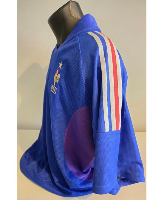 Camiseta Oficial Adidas de Fútbol de la Selección Nacional de  Francia de las temporadas 2002-2004