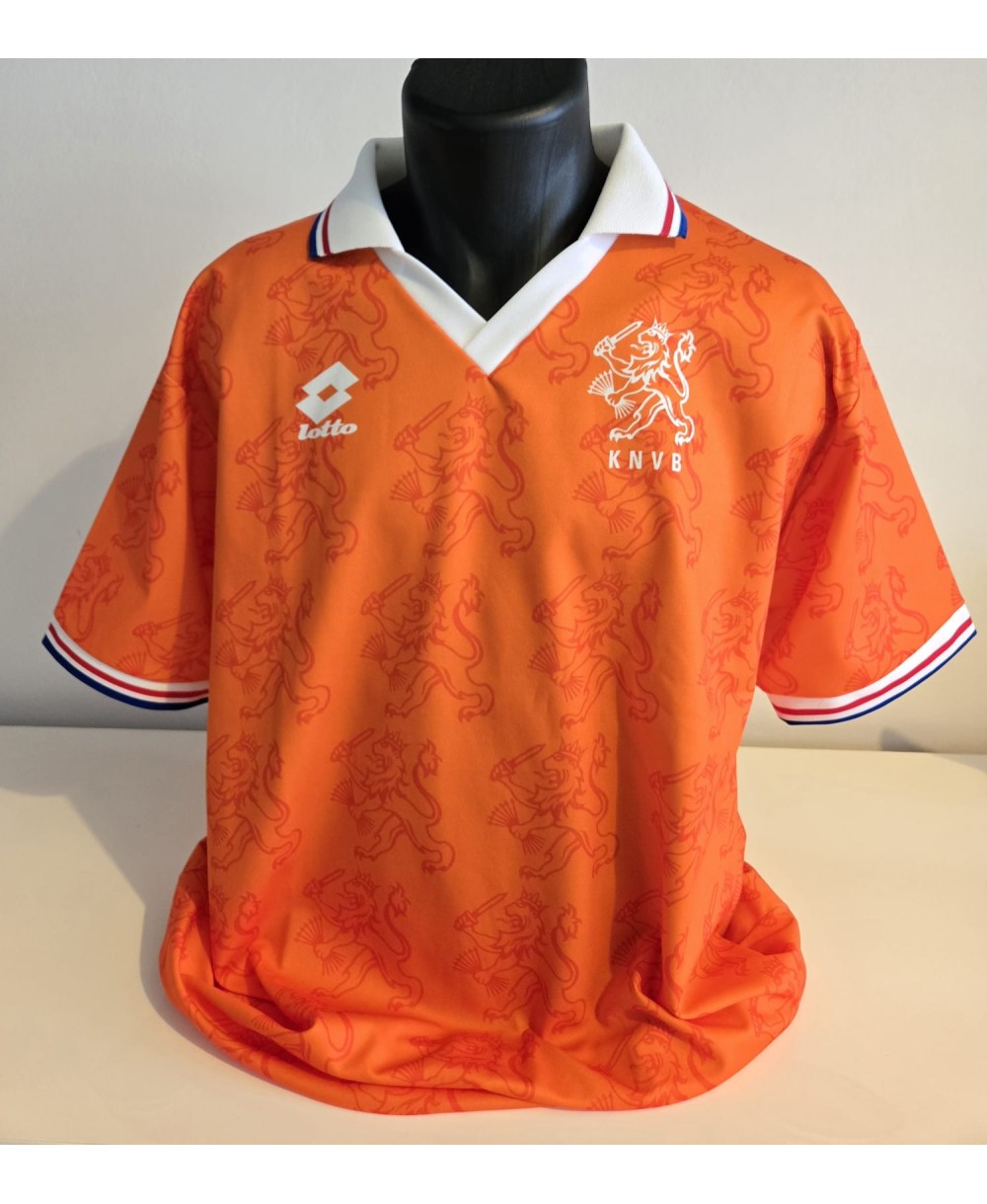 Camiseta Oficial Lotto de la Selección Nacional de los Países Bajos de las temporadas 1992-1994