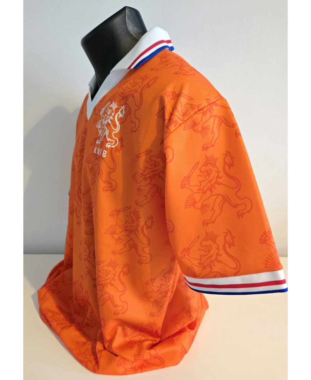 Camiseta Oficial Lotto de la Selección Nacional de los Países Bajos de las temporadas 1992-1994