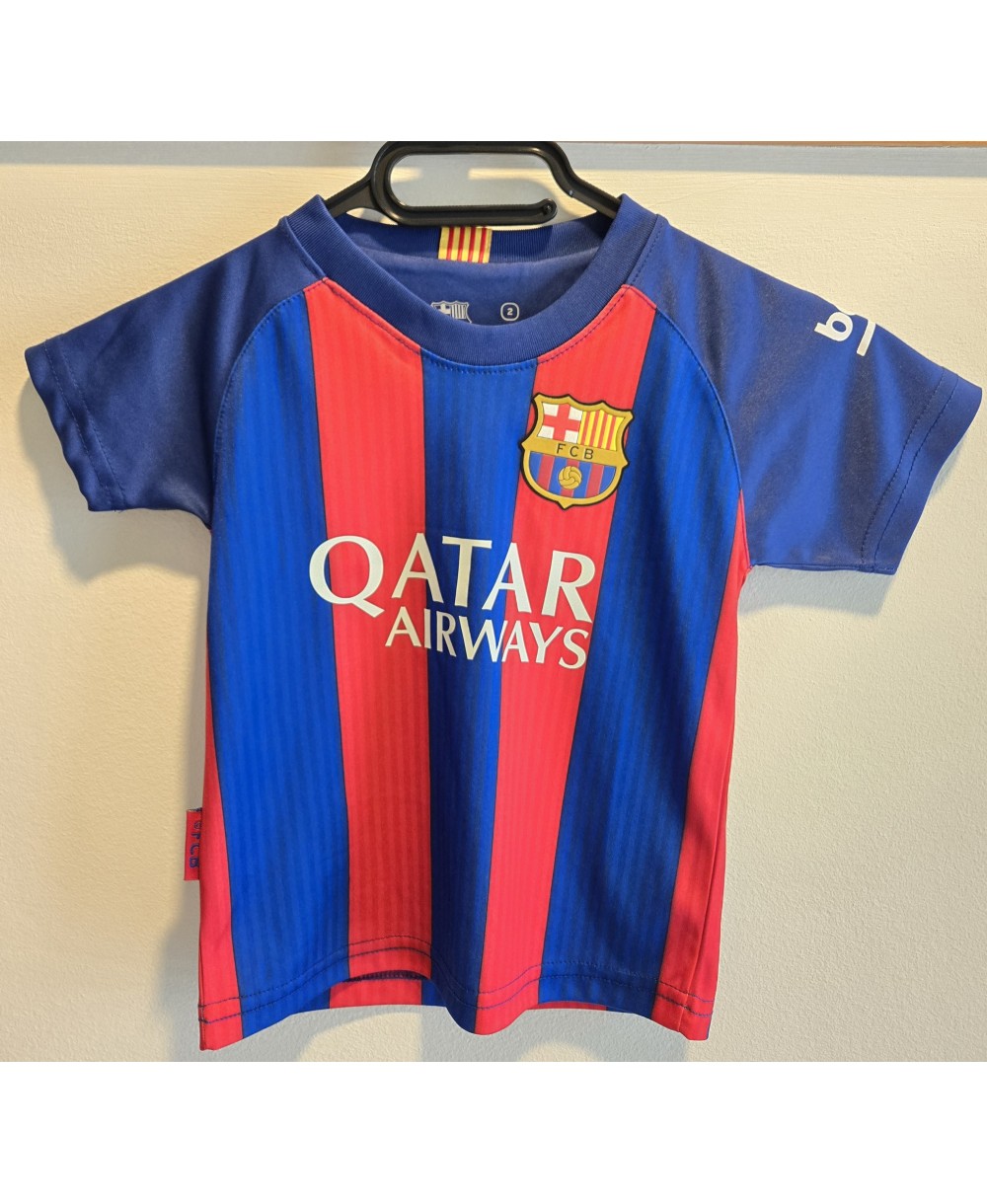 Camiseta del FC Barcelona para niño de 2 años de la temporada 2016-2017