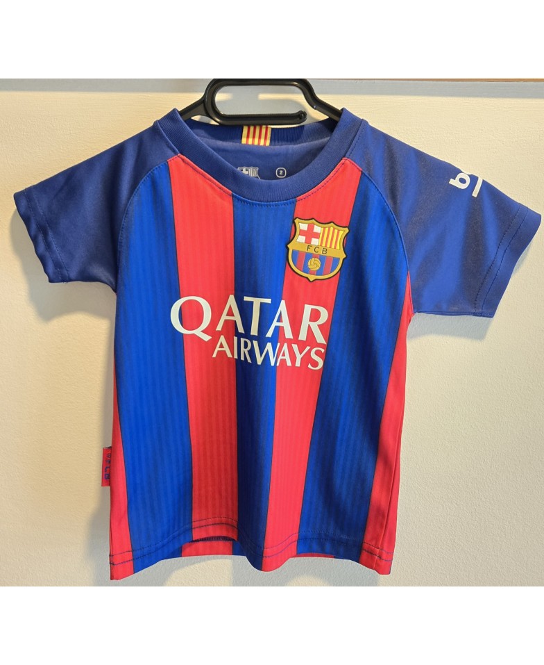 Camiseta del FC Barcelona para niño de 2 años de la temporada 2016-2017