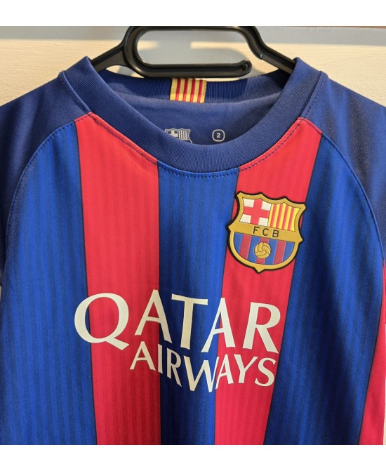 Camiseta del FC Barcelona para niño de 2 años de la temporada 2016-2017