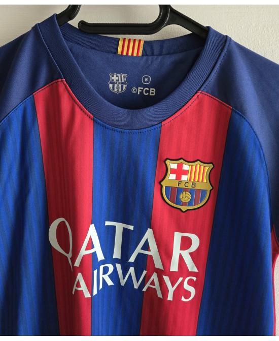 Camiseta del FC Barcelona para niño de 8 años de la temporada 2016-2017