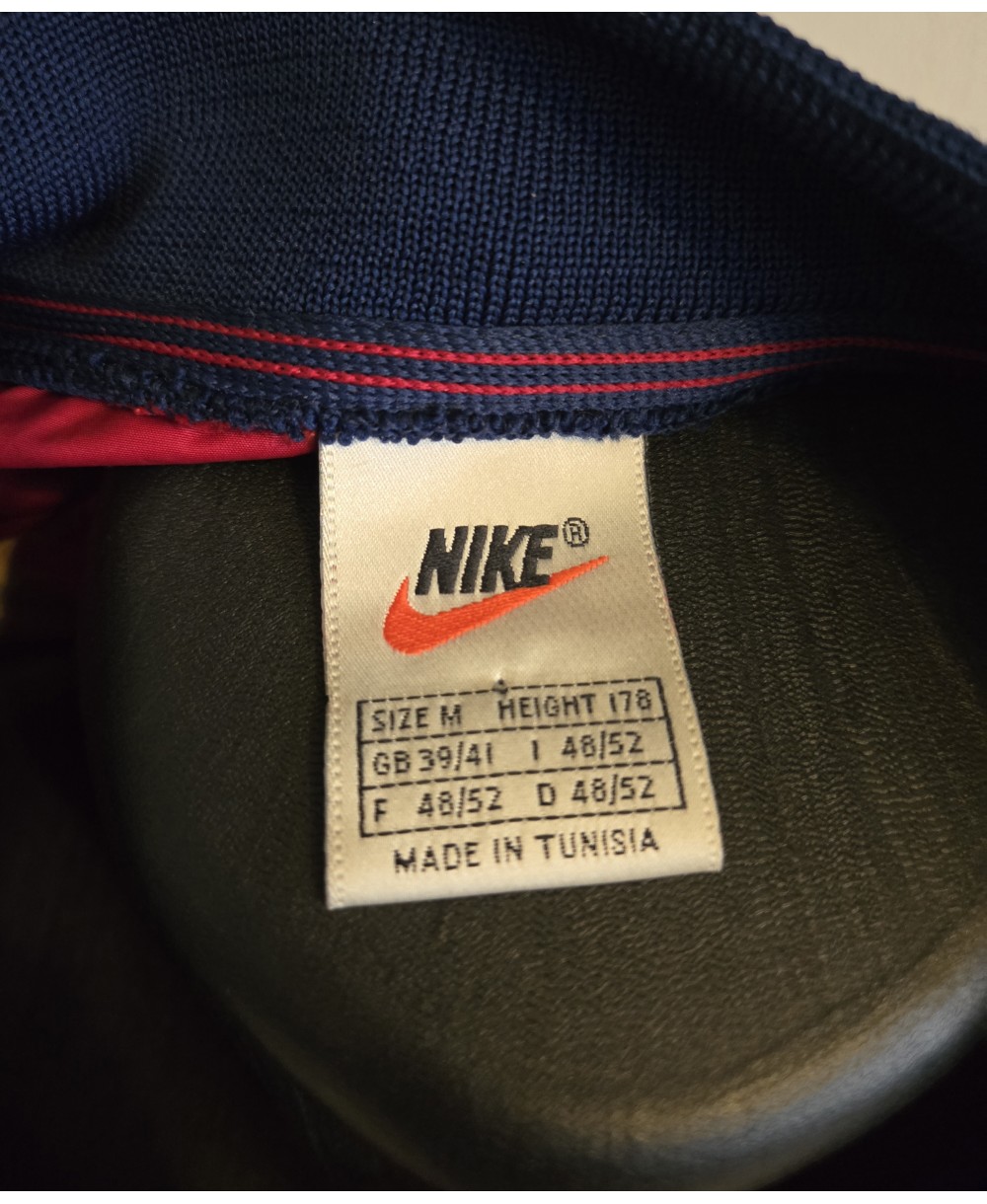 Chaqueta Cortavientos Nike de Fútbol del FC Barcelona de las temporadas 1998-2000