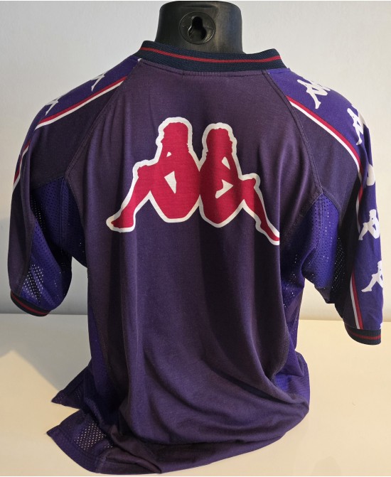 Camiseta Oficial  de entrenamiento Kappa FC Barcelona de la temporada 1997-1998