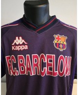 Camiseta Oficial  de entrenamiento Kappa FC Barcelona de la temporada 1997-1998