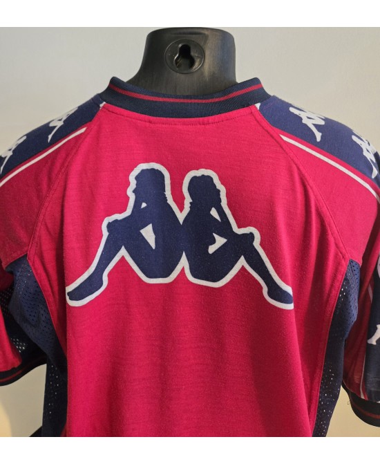 Camiseta Oficial  de entrenamiento Kappa FC Barcelona de la temporada 1997-1998