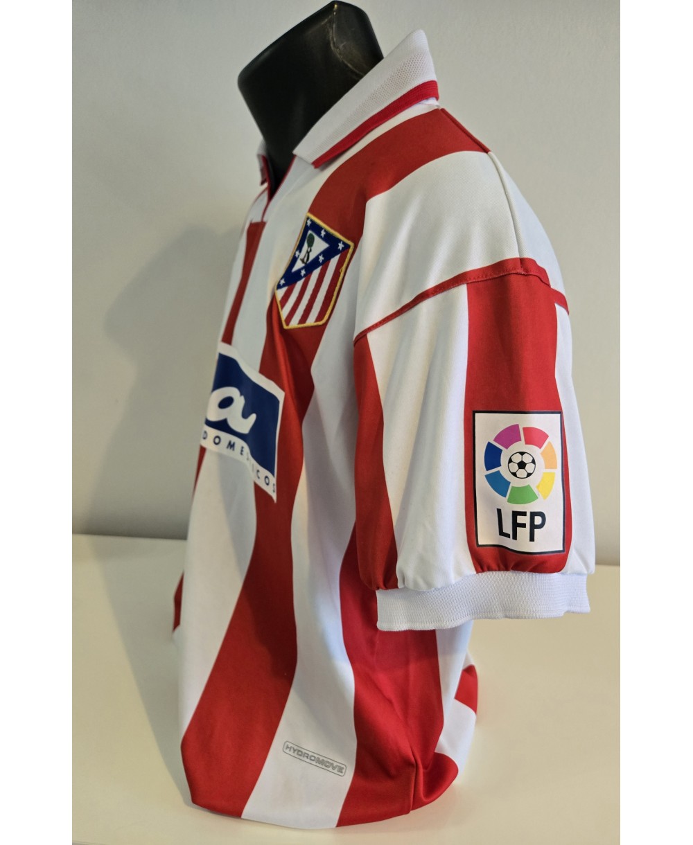 Camiseta Oficial Reebok del Club Atlético de Madrid temporada 2000-2001