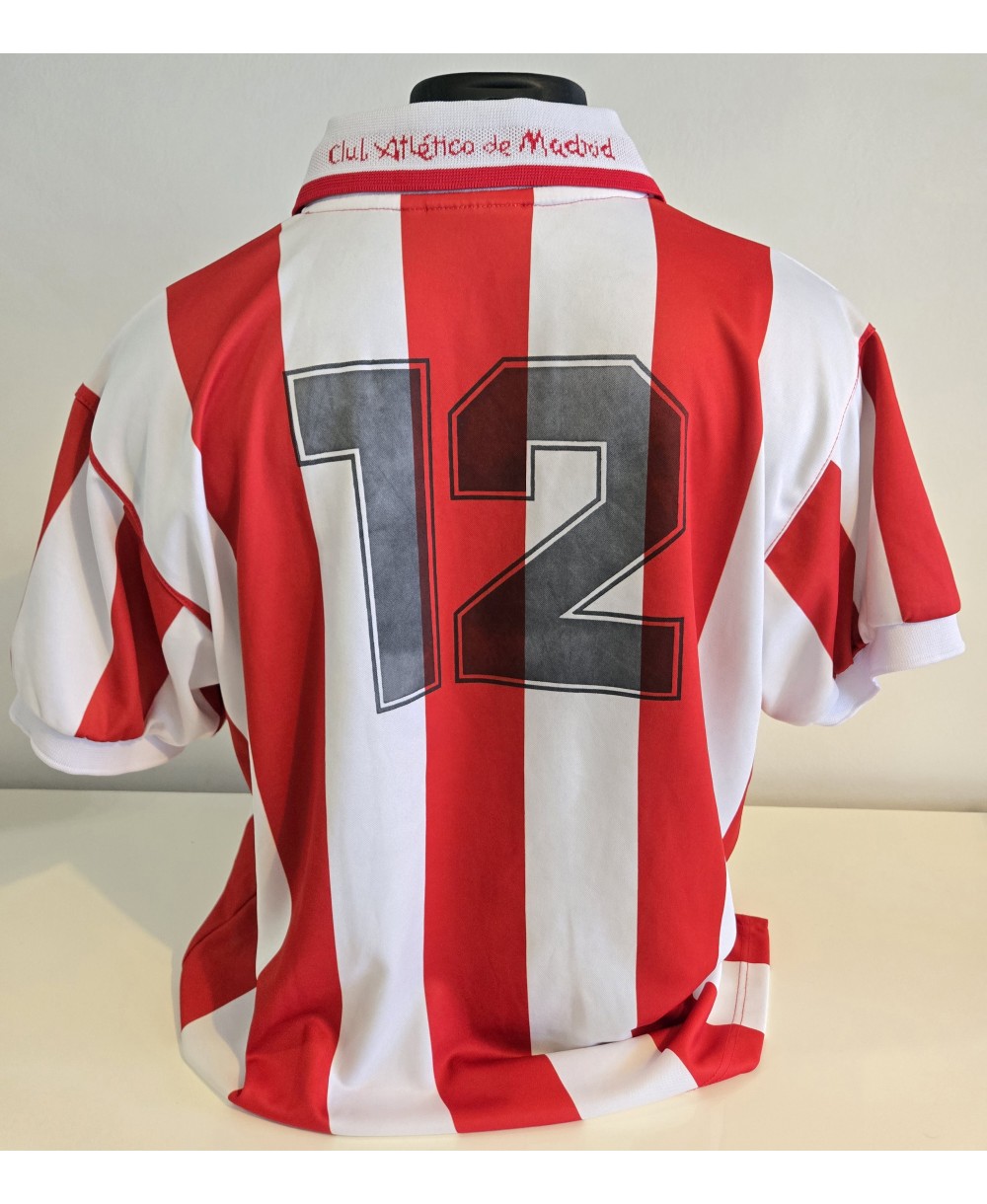 Camiseta Oficial Reebok del Club Atlético de Madrid temporada 2000-2001