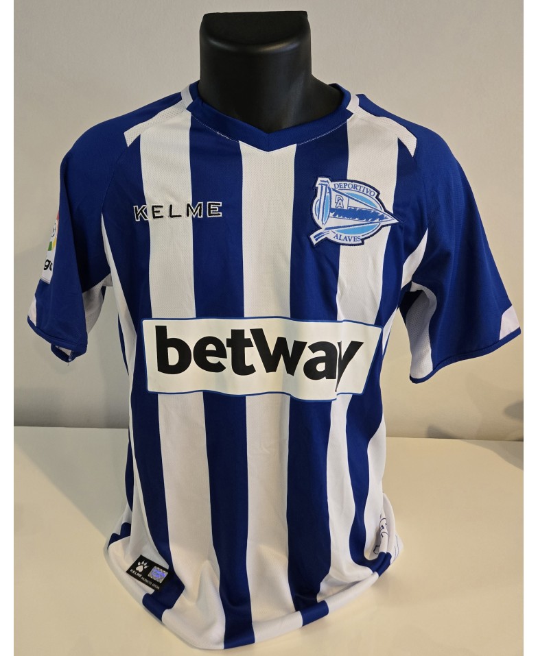 Camiseta Oficial Kelme del Deportivo Alavés temporada 2018-19