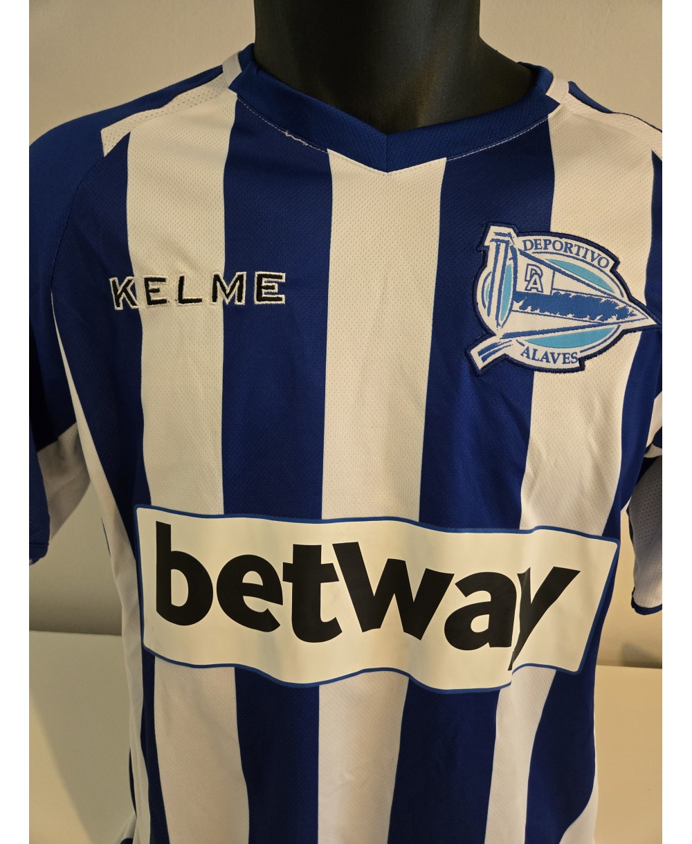 Camiseta Oficial Kelme del Deportivo Alavés temporada 2018-19