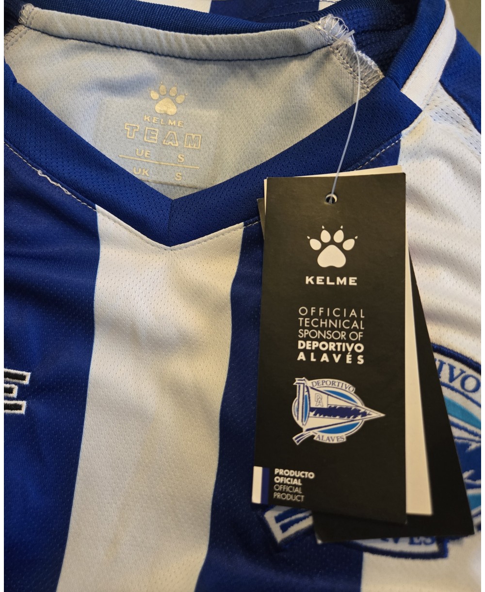 Camiseta Oficial Kelme del Deportivo Alavés temporada 2018-19