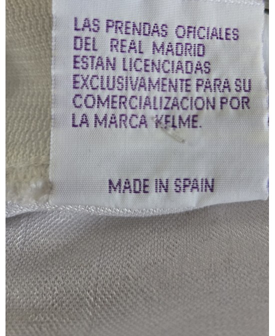 Camiseta Oficial Kelme del Real Madrid temporada 1996-1997