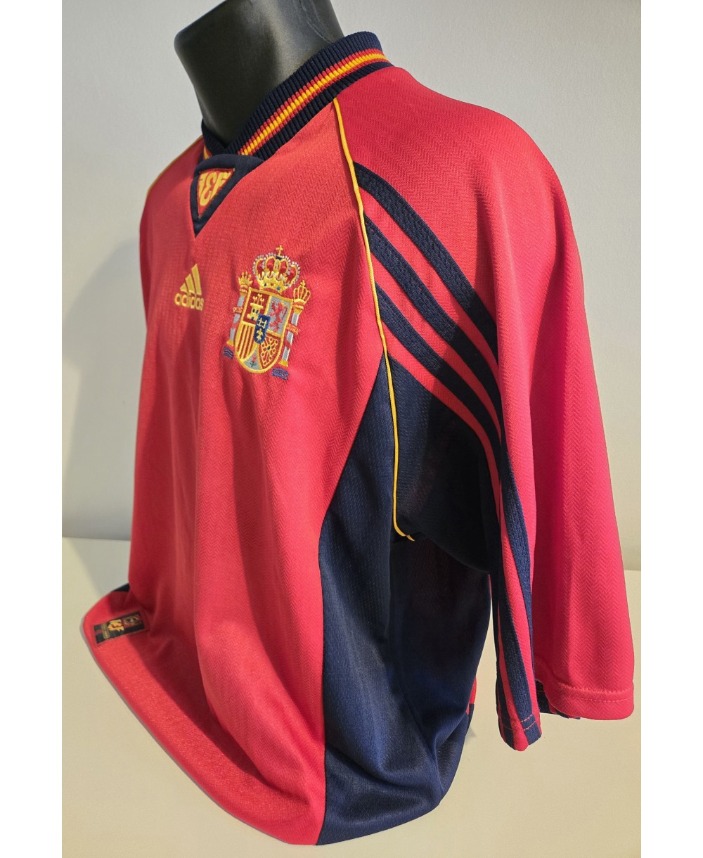Camiseta Oficial de la selección española de fútbol del Mundial de Francia 1998