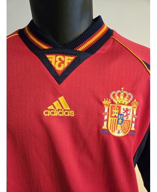 Camiseta Oficial de la selección española de fútbol del Mundial de Francia 1998