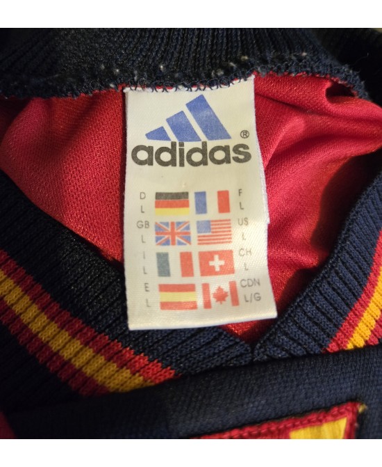 Camiseta Oficial de la selección española de fútbol del Mundial de Francia 1998