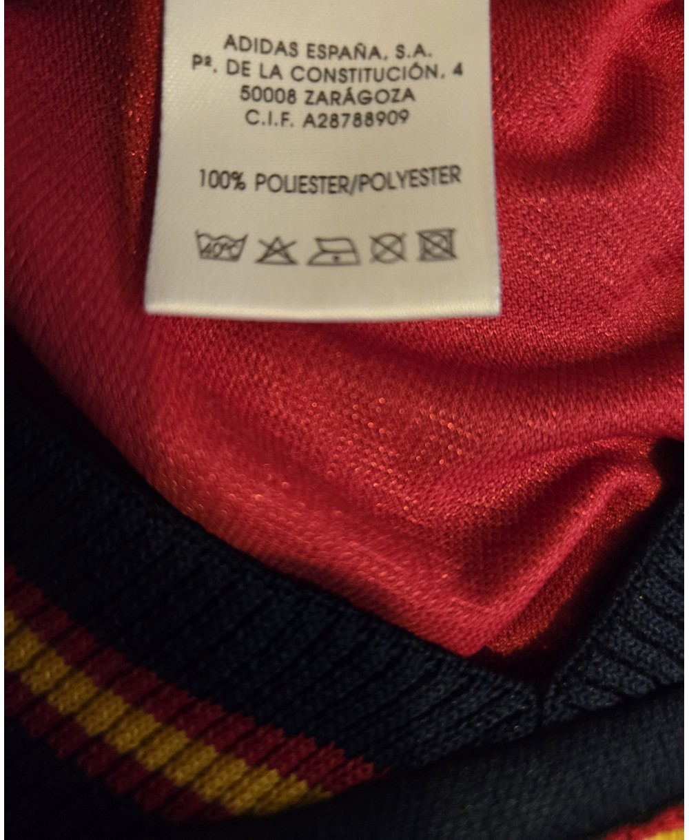 Camiseta Oficial de la selección española de fútbol del Mundial de Francia 1998