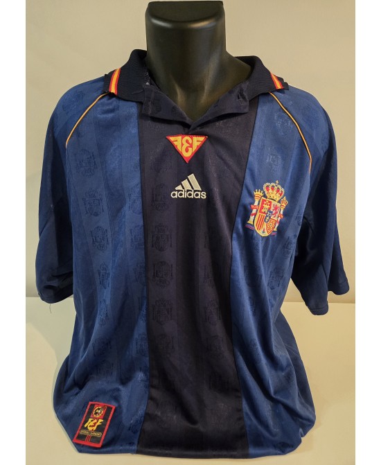 Camiseta Oficial de la selección española de fútbol de la Eurocopa 2000