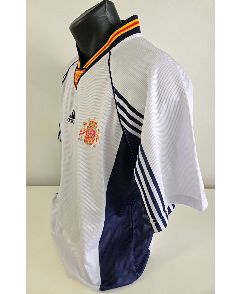 Camiseta Oficial Adidas de la Selección Española de Fútbol Mundial de Francia 1998