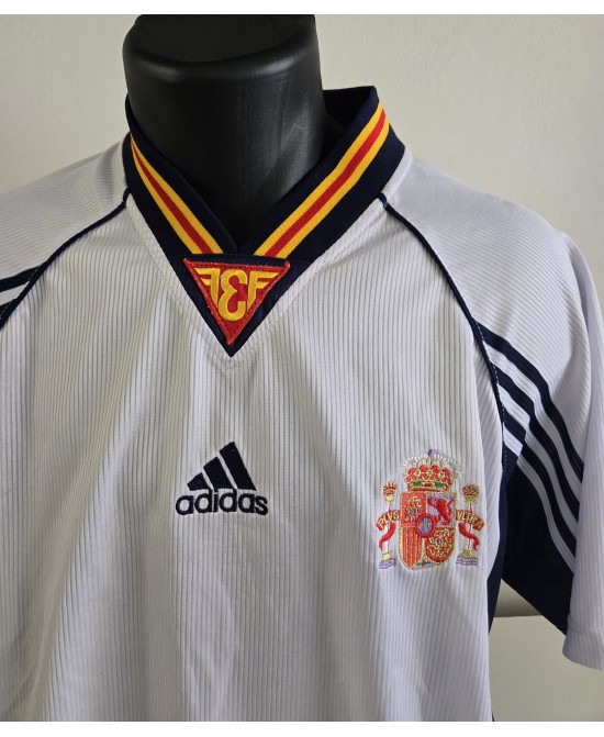 Camiseta Oficial Adidas de la Selección Española de Fútbol Mundial de Francia 1998