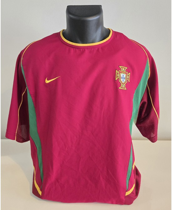 Camiseta Oficial Nike de la Selección de Portugal Mundial 2002