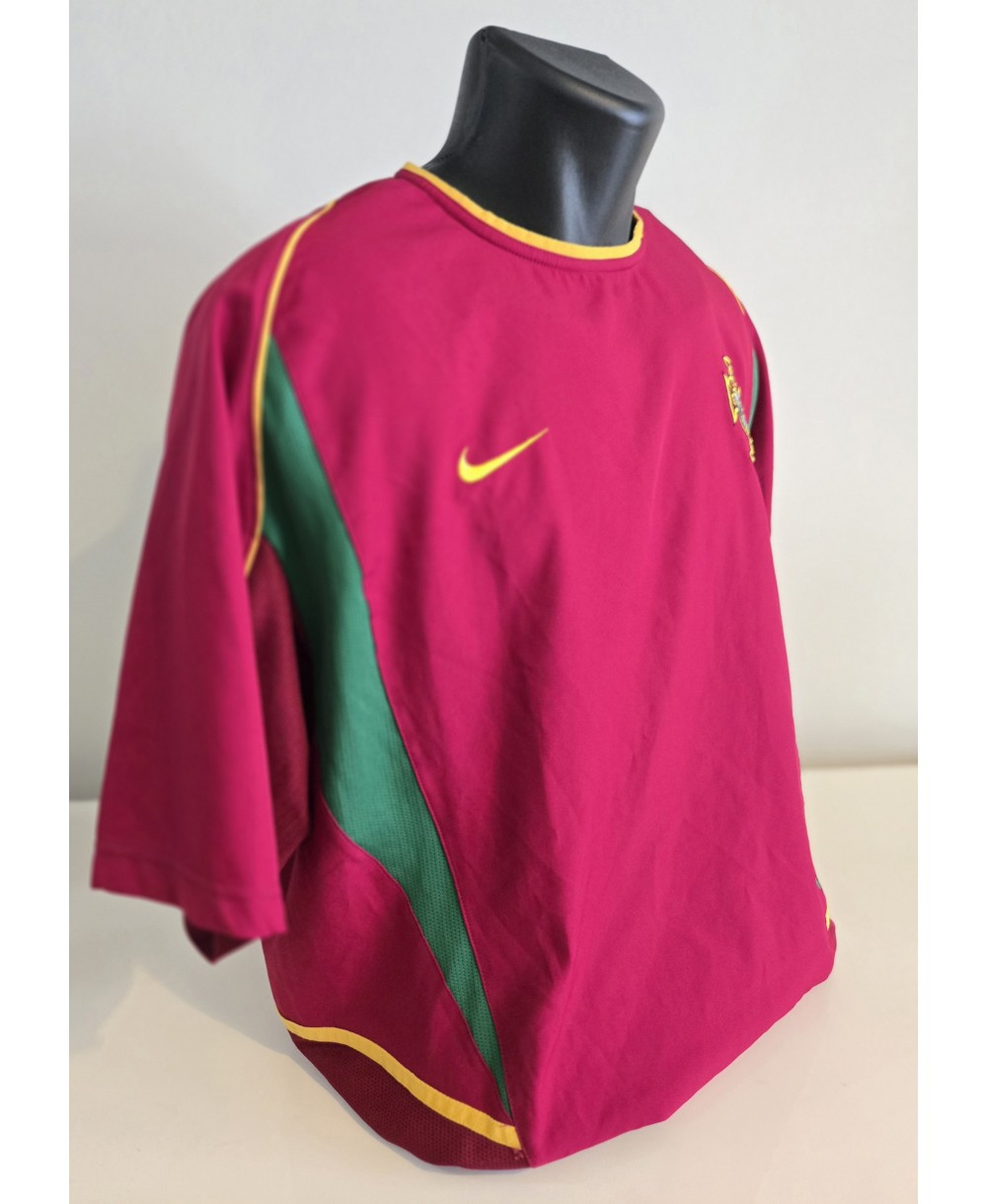 Camiseta Oficial Nike de la Selección de Portugal Mundial 2002