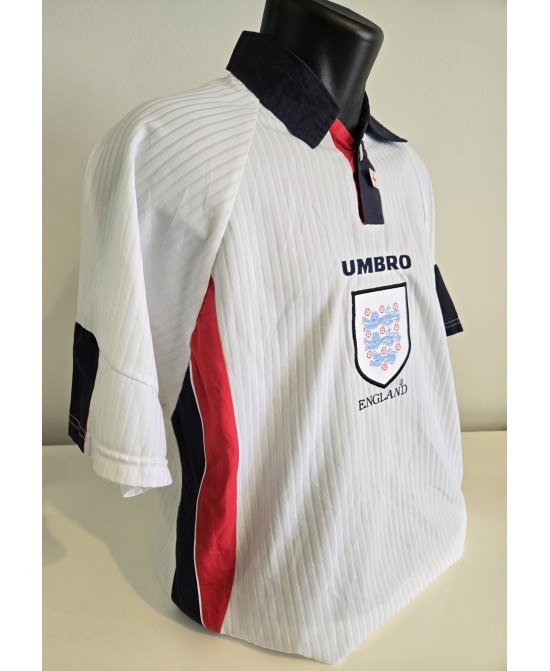 Camiseta Oficial Umbro de la Selección de Inglaterra período 1997-1999